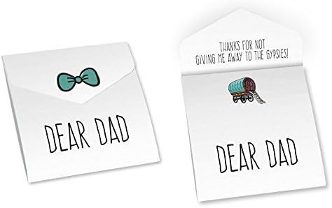 Funny Father's Day Card, Gypsy Dad (Single 5x5 Tri-Fold Card - Envelope Included)
