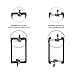 BUYER'S POINT Single Gang Low Voltage Mounting Bracket | UL Listed, Run Through Telephone Wires, Network Cables, HDMI, Coaxial, Speaker Cables (Black) — 5 Pack