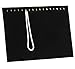 Life VC Black Velvet 17 Hook Necklace Jewelry Tray Display Organizer