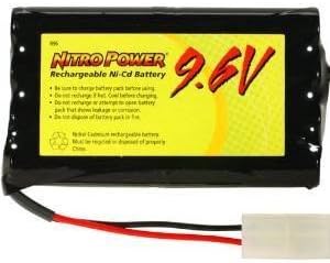 Nitro Power 9.6V NiCd Battery - Without Charger by Nitro Power