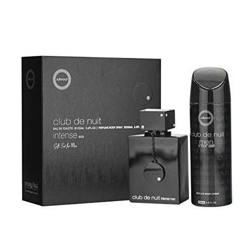 ARMAF Club De Nuit Intense Man Geschenkset, zweiteilig, Schwarz