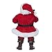 Kurt S. Adler Kurt Adler 10-Inch Santa with Coke Bottle and Stocking