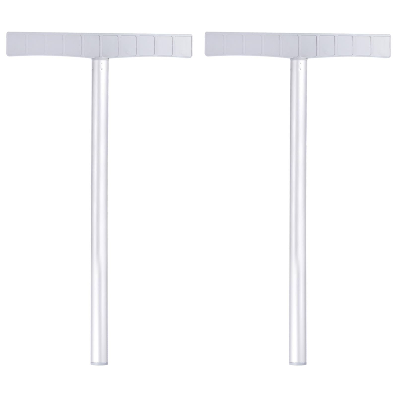 PATIKIL 24" Handheld Sign Holder 2Pcs Sign Stands Airport Pick Up Welcome Sign Tour Guide Pole for Sports Meeting Exhibition Ceremonies