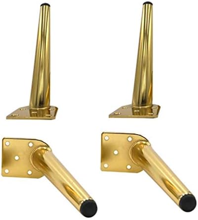 家具の脚 4 金属製のテーブルの脚 家具の脚 ソファの足保護足の増加 15cm cmのコーヒーテーブルの足ハードウェアベッドアクセサリー 斜めの テーパーキャビネットの足ユニットテーブル Iplanning Com My