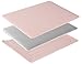 MOSISO Compatible with MacBook Air 13 inch Case Old Version 2010-2017 Release (Models: A1466 & A1369), Plastic Hard Shell Case & Keyboard Cover Skin, Rose Quartz