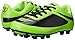 Vizari Infinity Firm Ground Youth Soccer Cleats for Boys & Girls - Green/Black, Size 13 | Enhanced Traction & Superior Ball Control Football Shoes for Kids | Durable & Water-Resistant Soccer Shoes