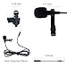 Boostech Lavalier Lapel Microphone-Clip-on Omnidirectional Condenser Microphone for Apple iPhone Android Smartphones PC & Camera Perfect for Recording Youtube,Interview,Studio,Video
