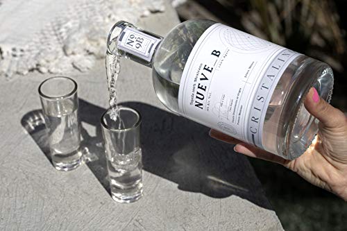 Tequila Nueve B Cristalino - Premium Tequila aus 100% blauer Weber Agave - 38% vol. 0,7l Flasche – Bild 5