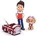 Astra Gourmet Paw Patrol Cake Topper | 12 pcs Set | Mini Toy Figures For Cake Cupcake Decorations Party Favors