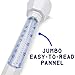 Floating Pool Thermometer Premium Water Floating Temperature Thermometers with String Easy to Quick Read,for Outdoor & Indoor Swimming Pools, Spas, Hot Tubs, Jacuzzi,Aquariums & Fish Ponds