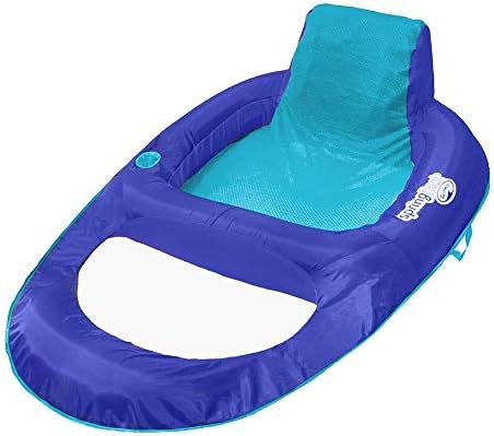 Swimways Spring Float Recliner Xl - Extra Large Swim Lounger For Pool Or Lake