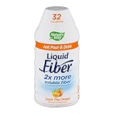 Nature's Way Liquid Fiber 16 Fl oz per Bottle, Sugar Free Orange