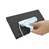 eeglog Car Tissue Mask Holder,Black PU Leather Tissue Box, Sun Visor Napkin Holder, Hanging Car Visor Tissue Holder for…