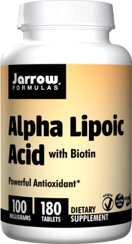 UPC 790011200031, Jarrow Formulas Alpha Lipoic Acid, Supports Energy, Vision, Liver, Cardiovascular Health, 100 mg, 180 Easy-Solv Tabs