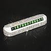 XiupzI Diamond Bling Auto Tijdelijke Parking Card Lichtgevende Telefoon Nummerplaat Verborgen Nuttige Interieur…
