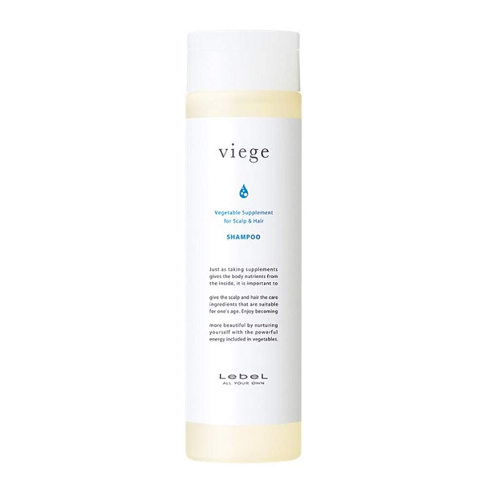 Lebel Viege Hair Shampoo - 240ml (Green Tea Set)