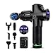 WOBON Massage Gun,Muscle Massager,Fascia Gun,30 Speeds Deep Tissue Percussion Massage Gun for Pain Relief,Handheld Electric Cordless Body Massager for Neck and Back Foot Leg Muscle
