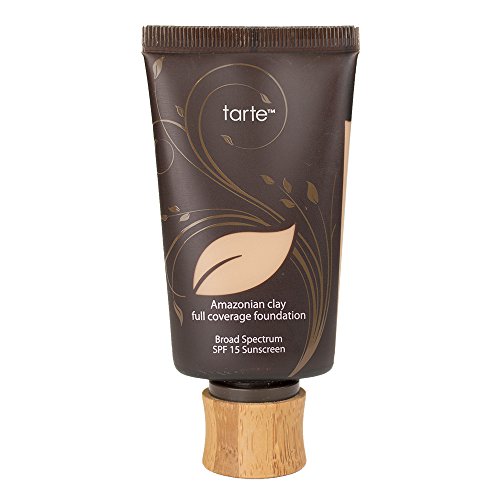 Tarte Amazonian Clay 12-Hour Full Coverage Foundation SPF 15, Medium Honey, Unboxed