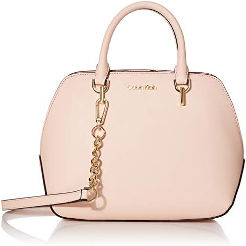 calvin klein hayden leather satchel