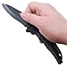 SOG Specialty Knives & Tools SP23-CP Sogzilla Knife with Straight Edge Folding 3.8-Inch Steel Clip Point Blade with GRN Handle, Hardcase Black Finish