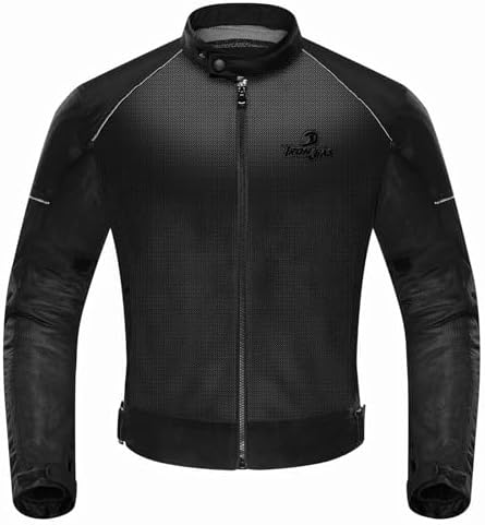 Amazon.com: ILM Motorcycle Riding Jacket with Mesh CE Armor and