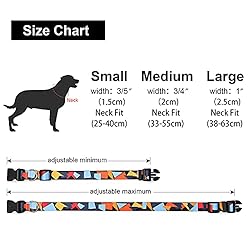 Suredoo Adjustable Dog Collar with Patterns, Ultra