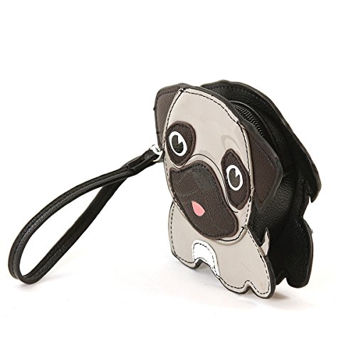 Sleepyville Critters-Pug Puppy Zippered Coin Purse - Thumbnail 2