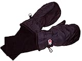 SnowStoppers Kid's Waterproof Stay On Winter Nylon Mittens Small / 1-3 Years Black