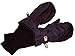 SnowStoppers Kid's Waterproof Stay On Winter Nylon Mittens Small / 1-3 Years Black