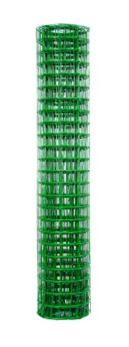 Origin Point 24850 Garden Zone 48x50 Green Vinyl 3x2 16-Gauge Garden Fence