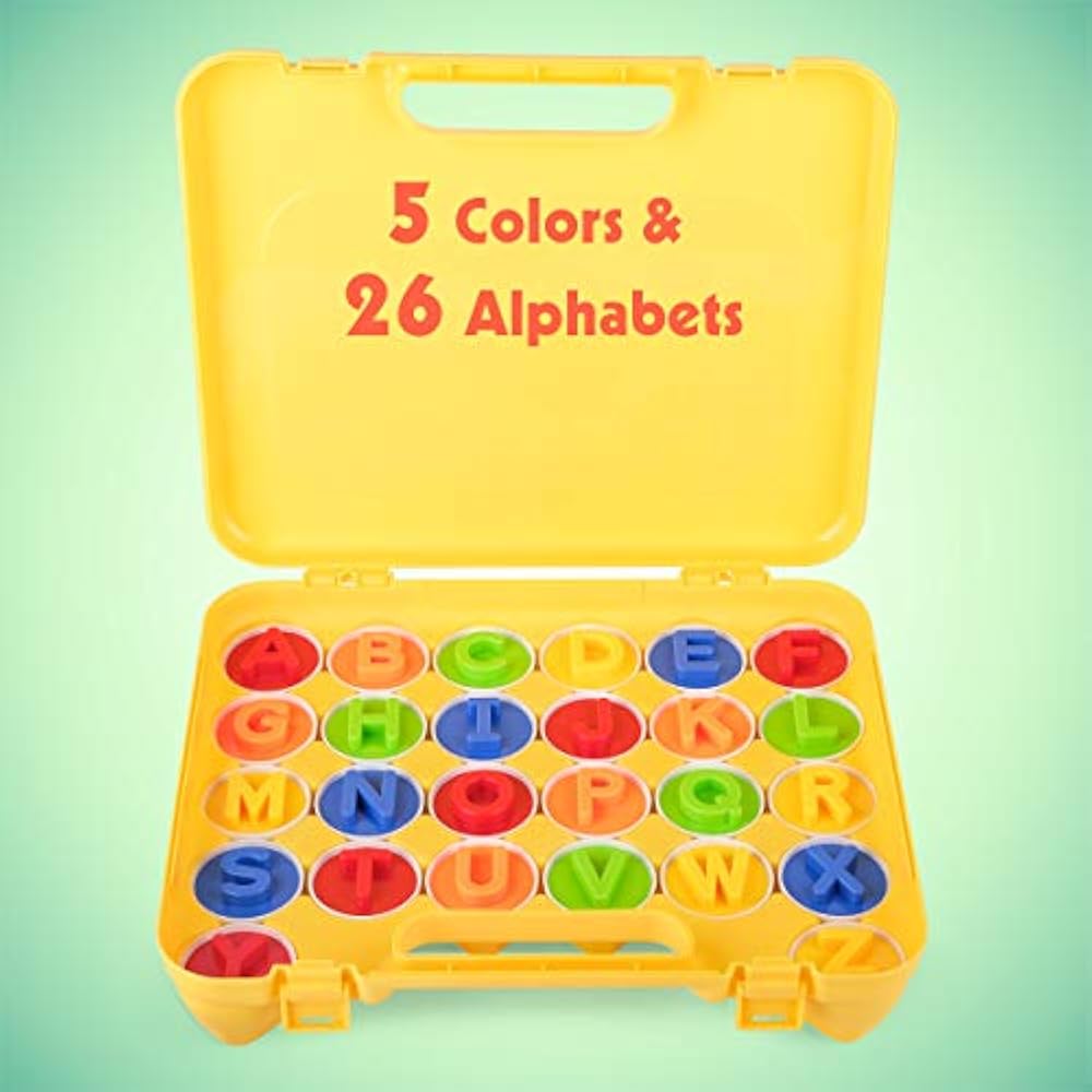 Coogam Letters Matching Eggs 26pcs Abc Alphabet Color Recoginition