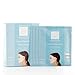 LACE YOUR FACE Patented Compression Facial Mask, AS SEEN ON SHARK TANK, Reusable Biodegradable Cotton Anti Aging Skin Care, Calming Chamomile, 4 pack