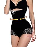 Gotoly Women's Butt Lifter Shaper Seamless Tummy Control Hi-waist Thigh Slimmer