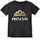 Tstars Princess Crown Shirt Gift for Daughter Little Toddler Girl Infant Kids Tshirt 5T Black