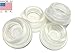 Rubber Door Stopper Bumpers (Pack of 4) Clear - Made in USA - Self-Adhesive Wall Protectors. Prevent Damage to Walls from Door Knobs Handles, Guard and Shield primary