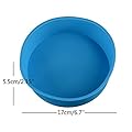 3d Silicone For Soap Cupcake Cake Mold Round Shape Pan Can Use In Oven, Microwave Ovens, Dishwashers And Refrigerators