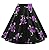 Papijam Womens Stylish High Rise Pleated Swing Flare Skater A-Line Skirts