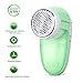 GOODBONG Fabric Shaver Defuzzer,SDS Certification Electric Lint Remover,Rechargeable Sweater Shaver with Replaceable Stainless Steel 3-Blades,Dual Protection,Removable Bin,Easy Remove Fuzz,Lint,Pill