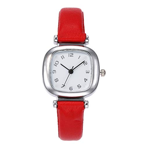 Casual Thin Wrist Watches for Women,vansvar Women's Casual Quartz Leather Band Newv Strap Watch Analog Wrist Watch,Surf, Skate & Street Wrist Watches