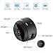 Spy Camera, Wireless Hidden HD 1080P Mini Portable Home Security Battery Powered Covert Nanny Cam, Small Indoor WiFi Video Recorder- Motion Activated/Night Vision Remote Monitor Phone App