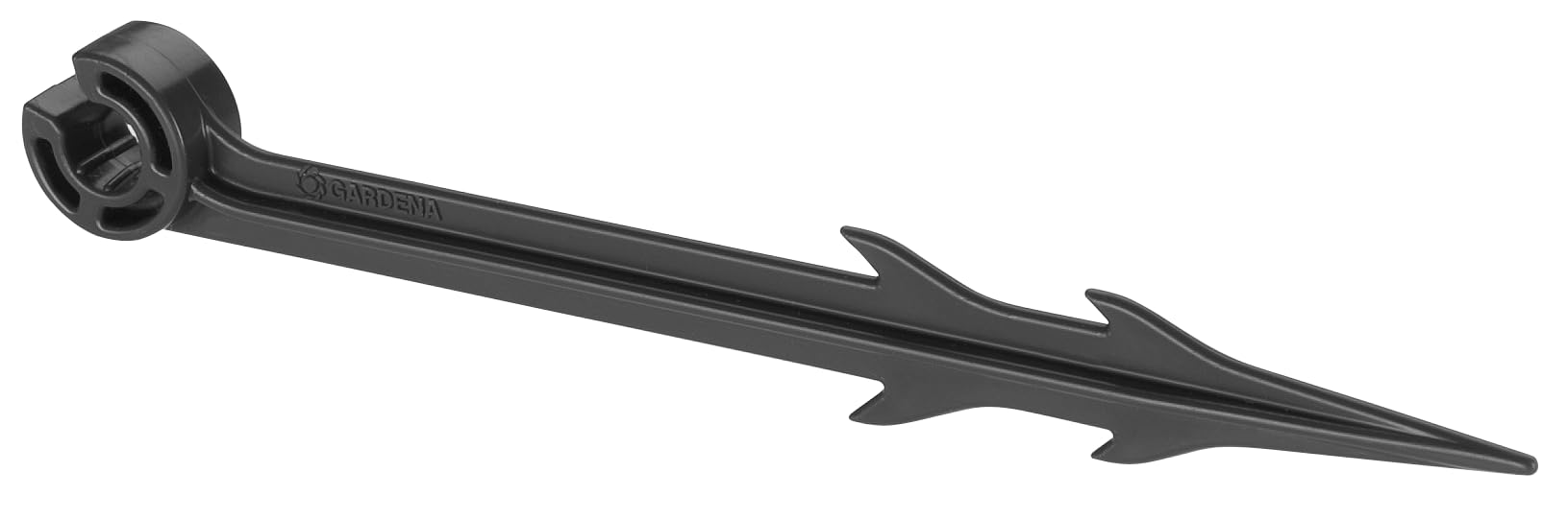 Gardena Micro Drip System Pipe Clip: To fasten and lead the distribution and drip pipe in the ground, for pipes with 4.6 diameter (3/16 inch), contents: 15 pieces (13218-20)