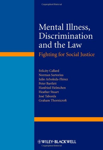 Mental Illness, Discrimination and the Law - Fighting for Social Justice