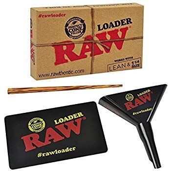 RAW Classic Natural Unrefined Rolling Paper - Cone Loader (Lean & 1 1/4)