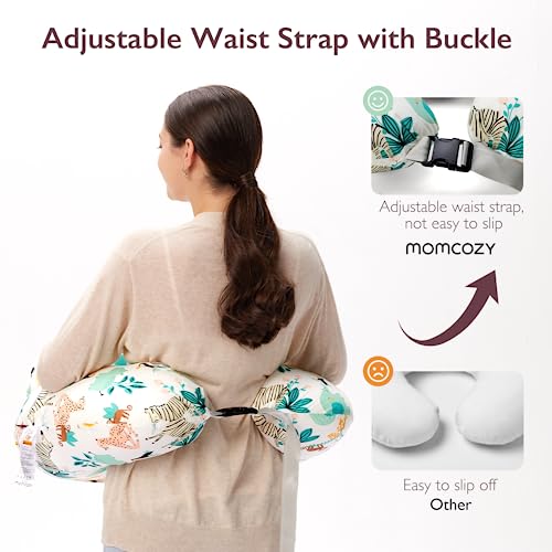 Momcozy Original Nursing Pillow for Breastfeeding, Plus Size Breastfeeding Pillows for More