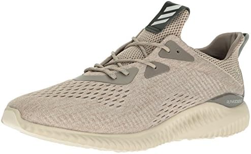 adidas Performance Men's Alphabounce Em m Running-Shoes, Tech Earth, Clear Brown, Crystal White, 7 M US