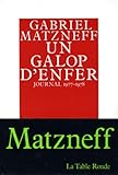 Paperback Un galop d'enfer: Journal 1977-1978 (French Edition) [French] Book