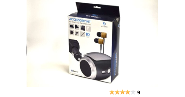 ematic accessory kit with wireless speaker
