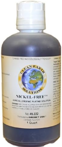 Clean Earth Plating Solutions Nickel Plating Solution Quart