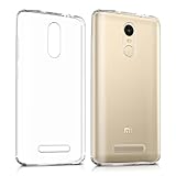 kwmobile Crystal Case Cover for Xiaomi Redmi Note 3 made of TPU Silicone - transparent clear Protection Case in transparent