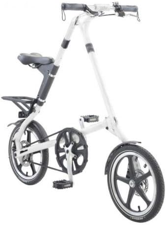 2015 STRiDA LT White 16" Lightweight Folding Bike- Open & Fold in 10 Seconds!
